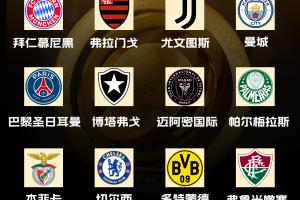 mk体育官方网站-世俱杯16强全部出炉！皇马、曼城、拜仁、巴黎、国米等豪强云集